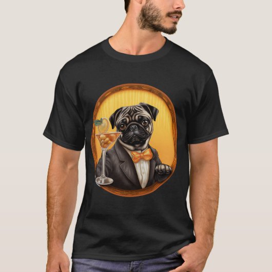 T-shirt Carlin de cocktail (Devant)