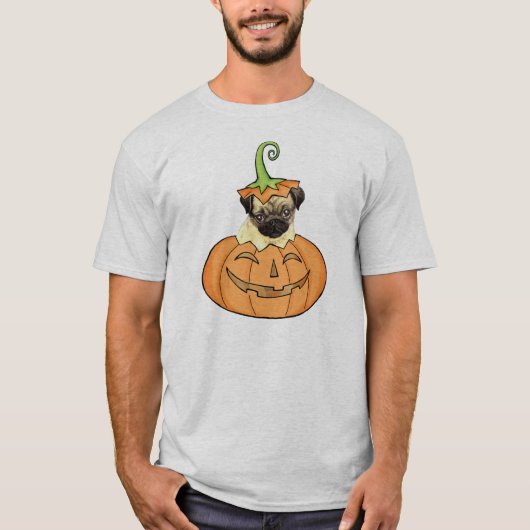 T-shirt Carlin de Halloween (Devant)