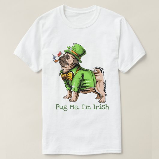 T-shirt Carlin de la Saint Patrick (Design devant)