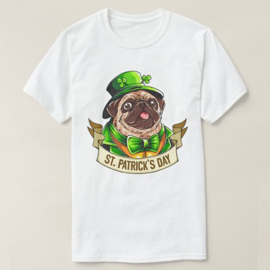 T-shirt Carlin de la Saint Patrick (Design devant)
