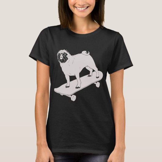 T-shirt Carlin de patinage (Devant)