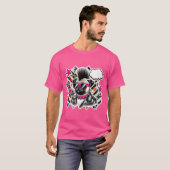T-SHIRT CARLIN DE ROCKER DE POINTE 8 (Devant entier)