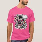 T-SHIRT CARLIN DE ROCKER DE POINTE 8 (Devant)
