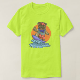 T-shirt Carlin de surf mignon