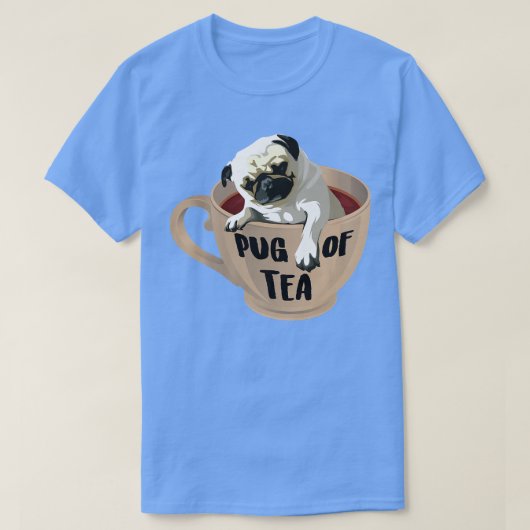 T-shirt Carlin De ThéCool Herbal Boissons Boissons Boisson (Design devant)