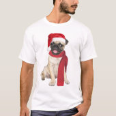 T-shirt Carlin de vacances (Devant)