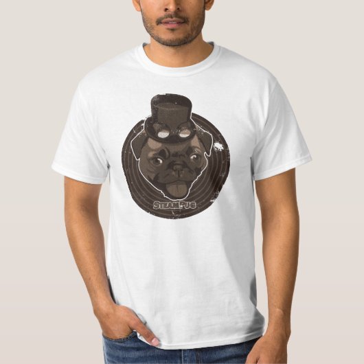 T-shirt Carlin de vapeur (Devant)