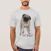 T-shirt Carlin Derpy - Vous Avez Des Snacks ? (Devant)