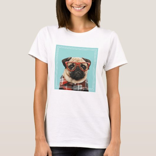 T-shirt Carlin des chemises prêtées (Devant)