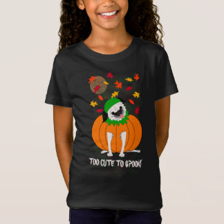 T-Shirt Carlin d'Halloween : Trop mignon pour parler de T-