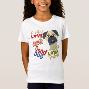 T-Shirt Carlin Dog meilleur ami