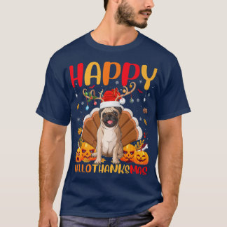 T-shirt Carlin drôle Amoureux des chiens heureux Carlin He