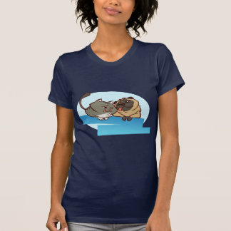 T-shirt Carlin du chat n