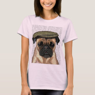 T-shirt Carlin en Casquette plat