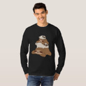 T-shirt Carlin Et Empilation (Devant entier)