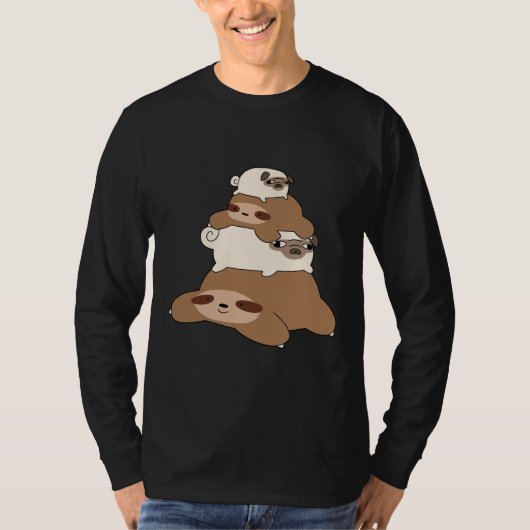 T-shirt Carlin Et Empilation (Devant)
