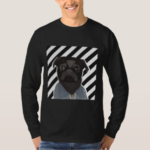 T-shirt Carlin Face Drôle Amusant Chien Lover Classic T-Sh