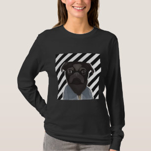 T-shirt Carlin Face Drôle Amusant Chien Lover Classic T-Sh