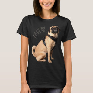 T-shirt Carlin Femmes Hommes Carlin Maman Papa Vie Amour C