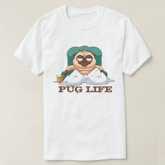 T-shirt Carlin gras mou (Design devant)