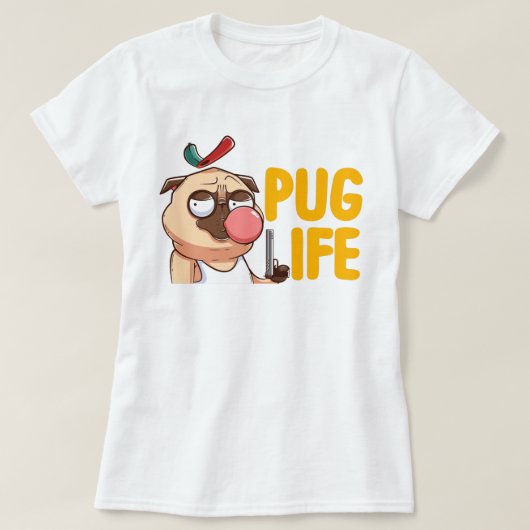 T-shirt Carlin gras mou (Design devant)