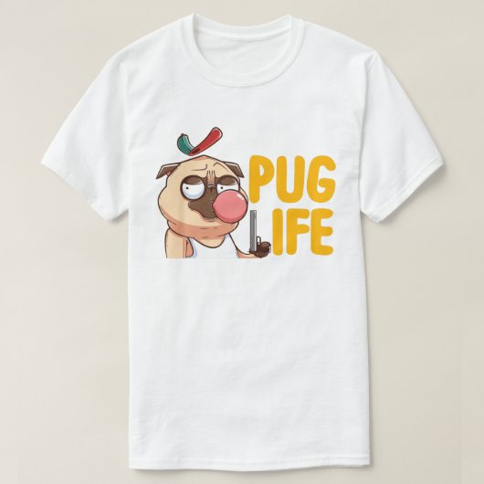 T-shirt Carlin gras mou (Design devant)