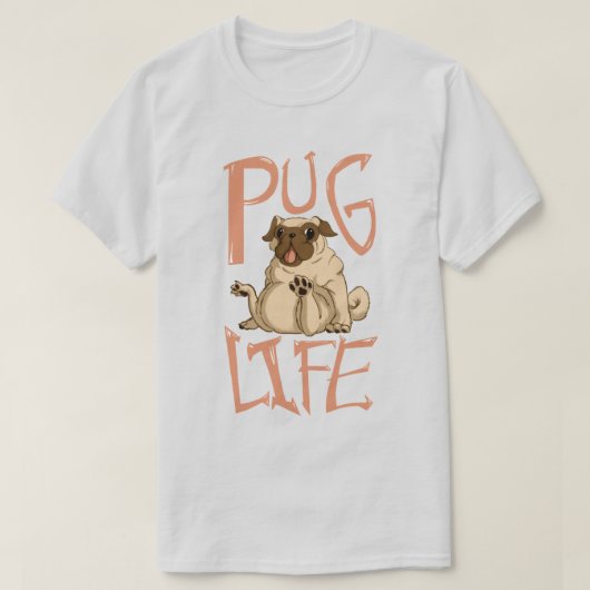 T-shirt Carlin gras mou (Design devant)