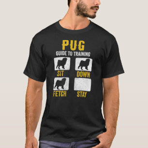 T-shirt Carlin Guide de formation s Chien Maman Papa Amate