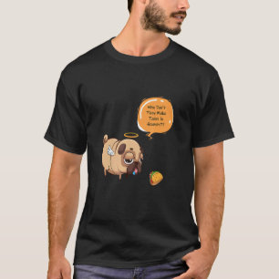 T-shirt Carlin Humoristique Taco Cinco De Mayo Mexicains F