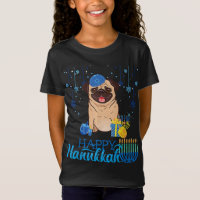 Carlin juif Chien Menorah Casquette Chanukah Hanou