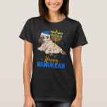 T-shirt Carlin juif Menorah Joyeux Hanoukka Chien Chanukah<br><div class="desc">Carlin juif Menorah Joyeux Hanoukka Chanukah Chien.</div>