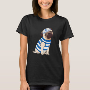 T-shirt Carlin mignon Hanoukka Carlins Chiens de Chien de