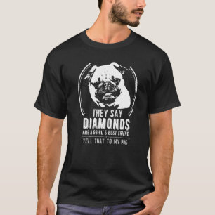 T-shirt Carlin Mops Carlin Chien race 8