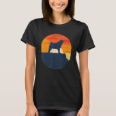 T-shirt Carlin Mops Carlin Chien race Retro 1 (Devant)