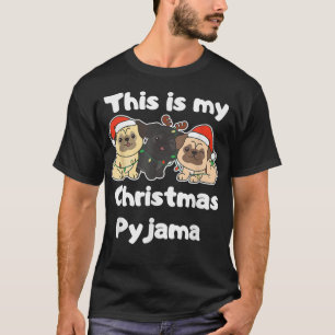 T-shirt Carlin Noël C'Est Mon Pyjama De Noël