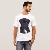 T-shirt Carlin noir (Devant entier)
