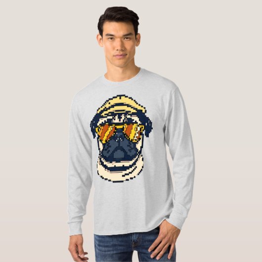 T-shirt Carlin Pixel délice (Devant entier)