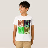 T-shirt Carlin Pop Art (Devant entier)