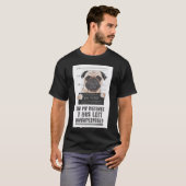 T-shirt Carlin Pug (Devant entier)