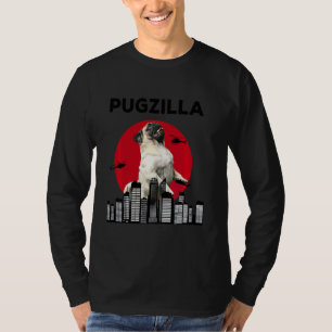 T-shirt Carlin Pugzilla Maman Carlin Papa Carlin animal Ca