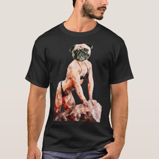 T-shirt Carlin sexy (Devant)