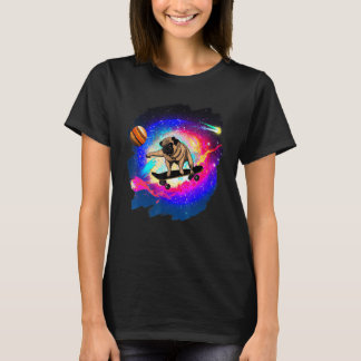 T-shirt Carlin Skateboard dans l'espace extra-atmosphériqu