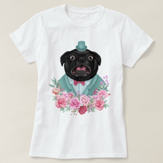 T-shirt Carlin soigné (Design devant)