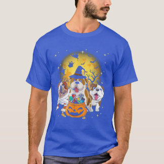 T-shirt Carlin sorcière Citrouille Halloween Cadeaux femme