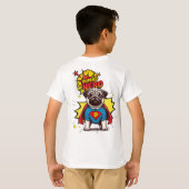 T-shirt Carlin Super Hero (Dos entier)