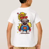 T-shirt Carlin Super Hero (Dos)
