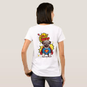 T-shirt Carlin Super Hero (Dos entier)