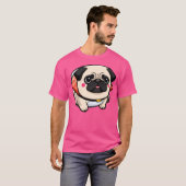 T-shirt Carlin Sushi mignon (Devant entier)