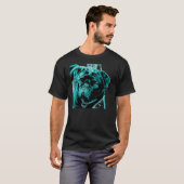 T-shirt Carlin turquoise (Devant entier)