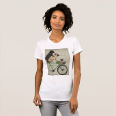 T-shirt Carlins à vélo (Devant entier)